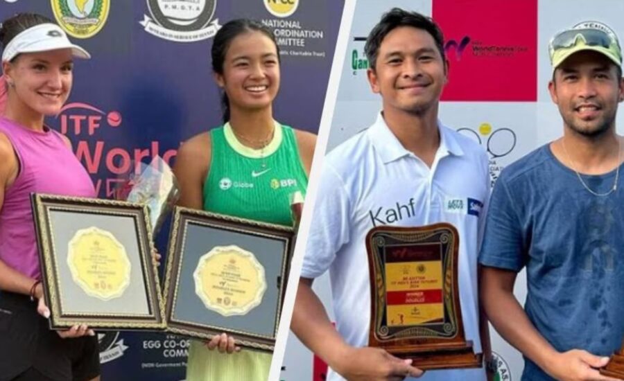 Alex Eala and Niño Alcantara triumph Tennis Pro Doubles in India