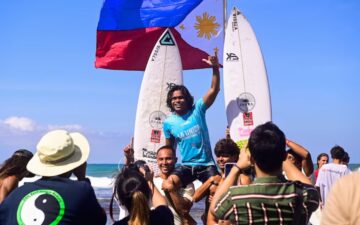 WSL: Filipino surfer Marama Tokong Triumphs in Men’s Shortboard Competition
