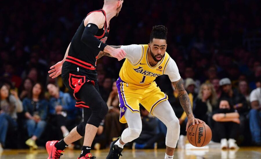 NBA: D'Angelo Russell puts his name on the 29th spot as Lakers beat the Bulls