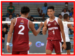 Back-to-back NCAA Men's Beach Volleyball championship for the Perpetual Help Altas