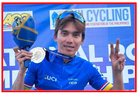 Jonel Carcueva Clinches Third Consecutive PhilCycling National Championships Title