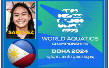 Kayla Sanchez Makes Waves at 2024 World Aquatics Championships in Swimming