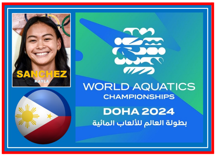 Kayla Sanchez Makes Waves at 2024 World Aquatics Championships in Swimming