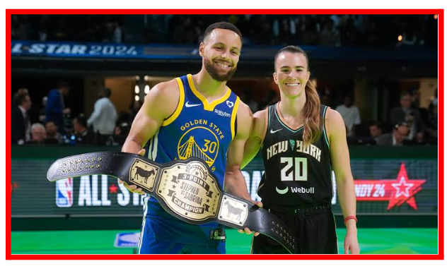 Stephen Curry Edges Sabrina Ionescu in Special 3-Point Competition Duel