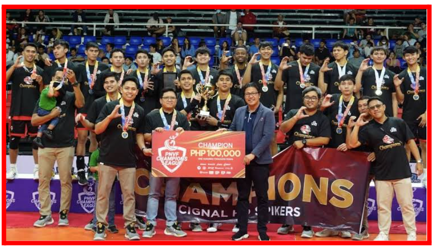 Cignal HD Clinches Undefeated Title in 2024 PNVF Champions League for Men