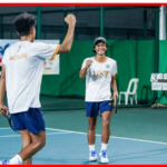 UST Male Tennisters Secure Dominant Victory Over Ateneo in UAAP Men's Tennis