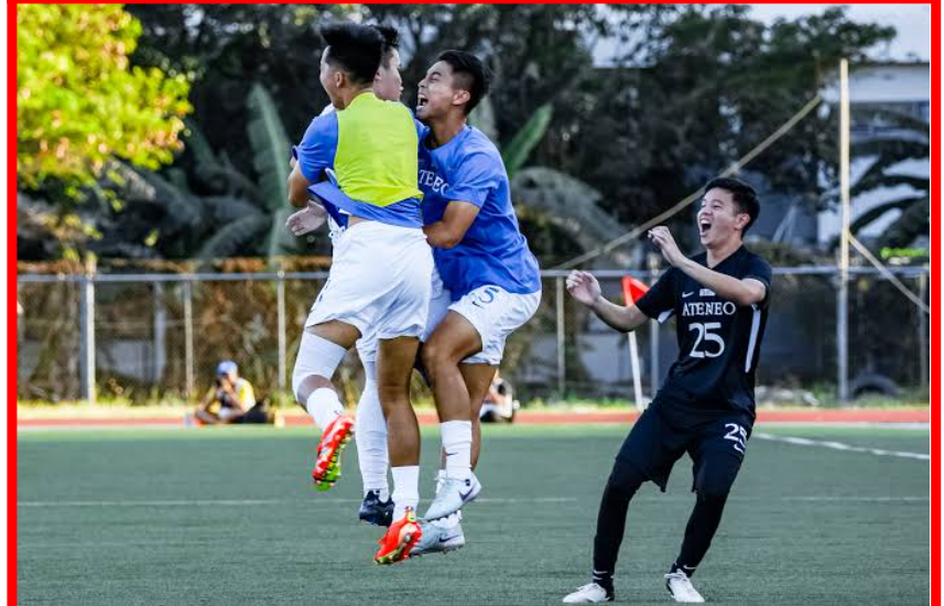 Ateneo Secures First Win with Dela Cruz’s Spectacular Strike in UAAP Men’s Football Tournament