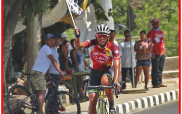 Esteve Hora Jr. emerged victorious in the men's elite race of the Go For Gold Criterium Race Series 1.